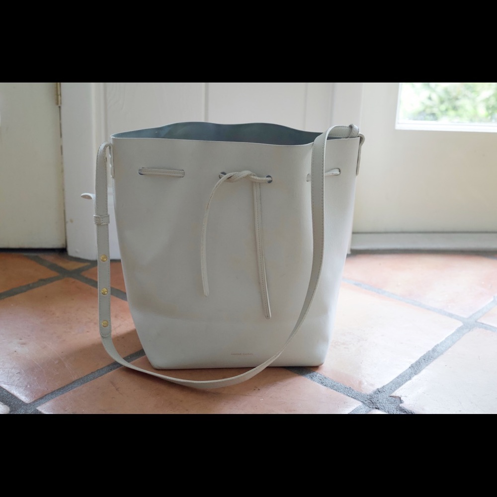 Mansur gavriel bucket bag original size